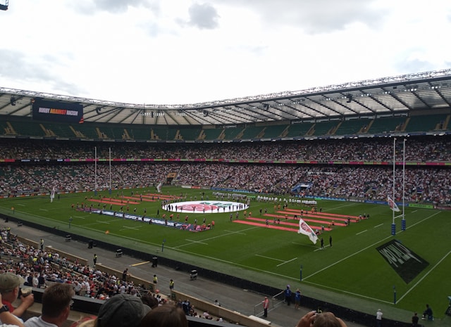 Twickenham Stadium in England