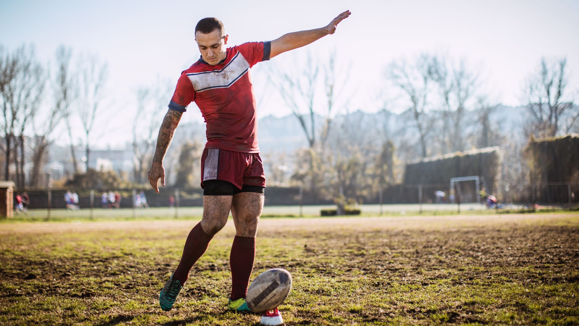 box kick in rugby